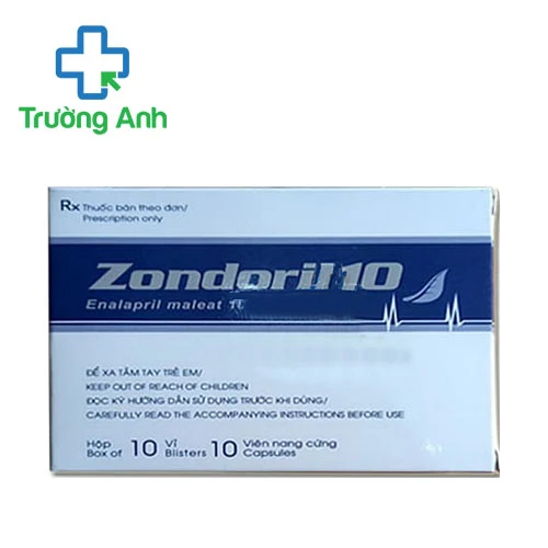 Zondoril 10 Hataphar - Thuốc điều trị tăng huyết áp hiệu quả
