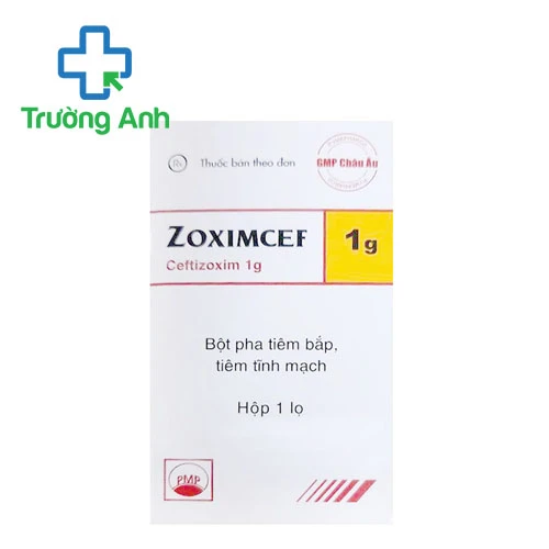 Zoximcef 1g Pymepharco - Thuốc điều trị nhiễm khuẩn hiệu quả