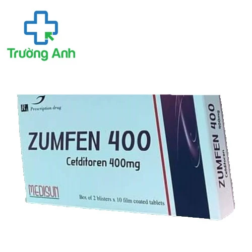 Zumfen 400 - Thuốc điều trị nhiễm khuẩn hiệu quả của Medisun