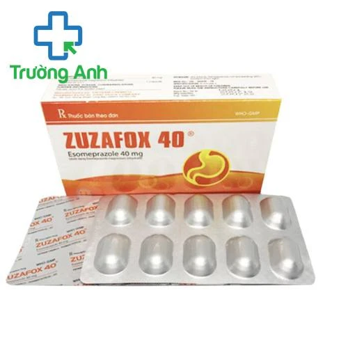 Zuzafox 40 - Thuốc điều trị loét dạ dày tá tràng hiệu quả