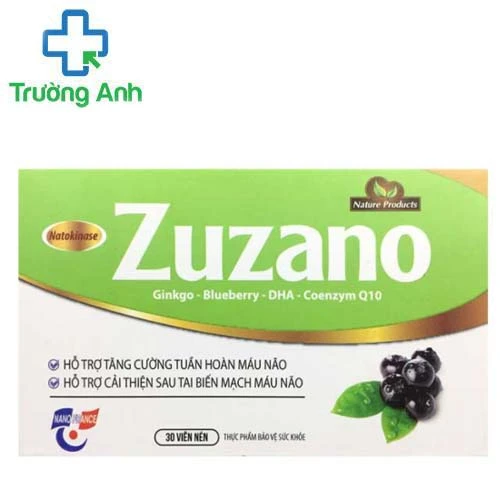 Zuzano - Hỗ trợ tăng cường tuần hoàn máu não