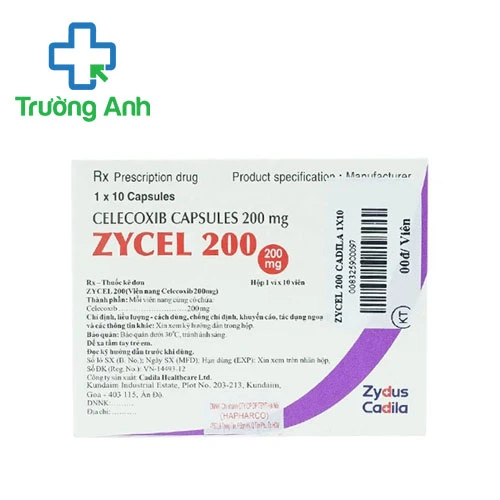 Zycel 200 - Thuốc điều trị viêm khớp dạng thấp hiệu quả
