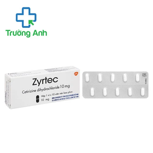 Zyrtec 10mg - Thuốc điều trị viêm mũi dị ứng hiệu quả của Thụy Sĩ