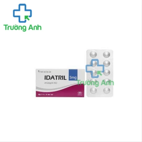 Idatril 5mg Mebiphar - Thuốc điều trị tăng huyết áp