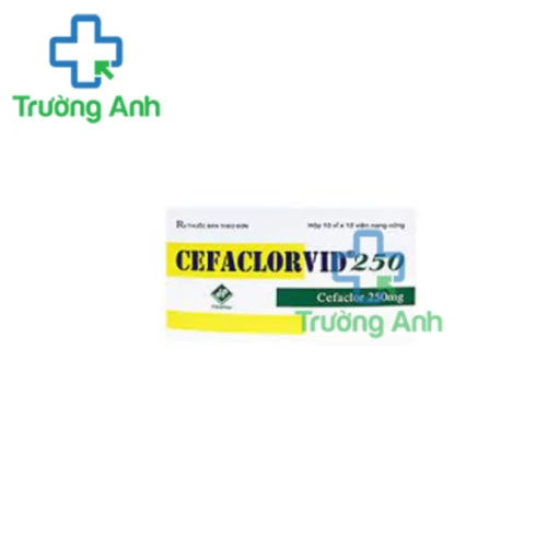 Cefaclorvid 250 Vidipha - Thuốc điều trị nhiễm khuẩn