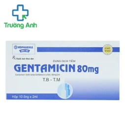 Gentamicin 80mg HDpharma - Thuốc điều trị nhiễm khuẩn hiệu quả