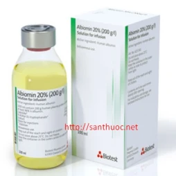 Albiomin 20% (200g/l) 100ml -  Thuốc trị bệnh giảm albumin máu