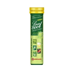 Viên sủi thanh nhiệt Livecool hương chanh - Thực phẩm mát gan