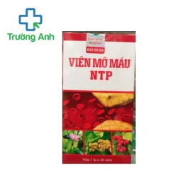 Viên mỡ máu – NTP (lọ 30 viên) - Giảm mỡ máu, ổn định huyết áp