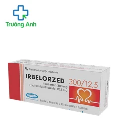 Irbelorzed 300/12.5 Savipharm - Thuốc điều trị tăng huyết áp