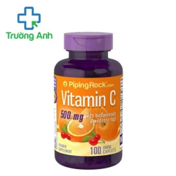 PipingRock Vitamin C 500mg - Giúp tăng sức đề kháng cho cơ thể