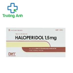 Haloperidol 1,5mg Hataphar - Thuốc trị bệnh rối loạn tâm thần
