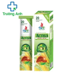 Viên sủi 4g Actiso râu ngô rau má - Giúp tăng cường chức năng gan