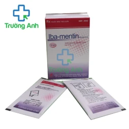 Iba-Mentin 1000mg/62,5mg - Thuốc điều trị nhiễm khuẩn da hiệu quả