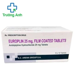 Europlin 25mg, Flim coated tablets - Thuốc trị trầm cảm hiệu quả