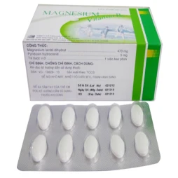 Magnesium + Vit. B6 -Thực phẩm chức năng bổ sung vitamin B6