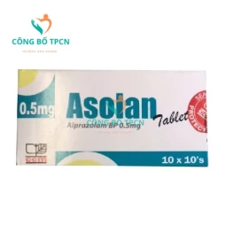 Asolan - Thuốc điều trị hội chứng hoảng sợ, lo âu