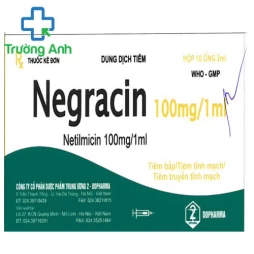 Negracin 100mg/1ml Dopharma - Thuốc điều trị nhiễm khuẩn hiệu quả