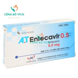 A.T Entecavir 0.5 - Thuốc điều trị viêm gan B mạn tính hiệu quả