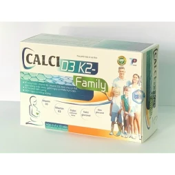 Calci D3 K2 - Family - Thực phẩm tăng cường hấp thu canxi