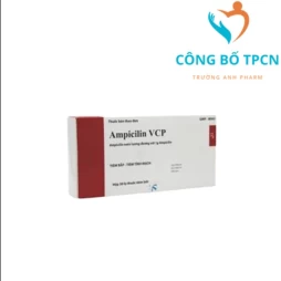 Ampicilin 1g VCP - Thuốc điều trị nhiễm khuẩn đường hô hấp