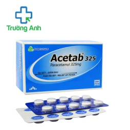 Acetab 325mg Agimexpharm - Thuốc giảm đau hạ sốt hiệu quả