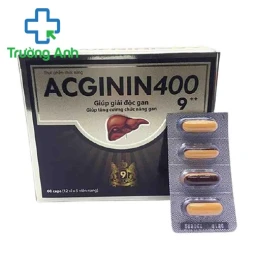 Acginin 400 9++ - Hỗ trợ điều trị rối loạn chức năng gan hiệu quả