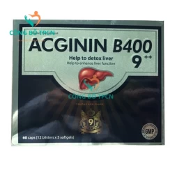 Acginin B400 - Thực phẩm chức năng tăng cường chức năng gan
