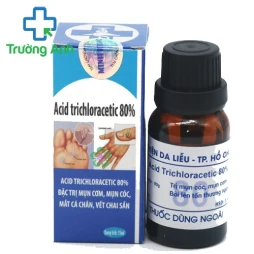 Acid Trichloracetic 80% - Thuốc điều trị mụn cóc, mụn cơm