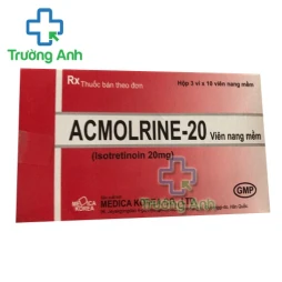 Acmolrine - 20 Soft Capsule - Thuốc điều trị mụn trứng cá hiệu quả
