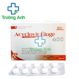 Acyclovir Eloge 800 - Thuốc điều trị thủy đậu, zona hiệu quả