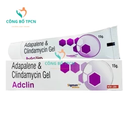 Adapalene Clindamycin Gel Adclin 15g Sigman