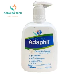 Sữa rửa mặt và toàn thân cao cấp Adaphil 500ml Gamma 