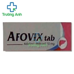 Afovix tab 10mg Pymepharco - Thuốc điều trị viêm gan B hiệu quả