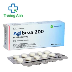 Agibeza 200 Agimexpharm - Thuốc điều trị lipoprotein máu hiệu quả