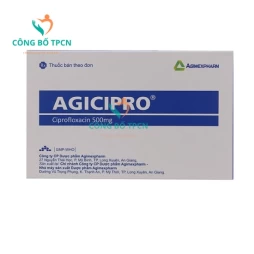 Agicipro 500 - Thuốc điều trị nhiễm khuẩn hiệu quả Agimexpharm