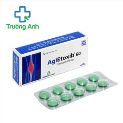 AgiEtoxib 60 Agimexpharm - Thuốc chống viêm giảm đau hiệu quả