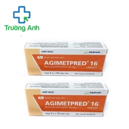 Agimetpred 16 - Thuốc chống viêm Corticosteroids của Agimex pharm