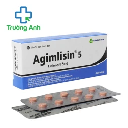 Agimlisin 5 Agimexpharm - Thuốc điều trị tăng huyết áp hiệu quả