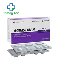 Agimstan-H 80/25 Agimexpharm - Thuốc điều trị tăng huyết áp