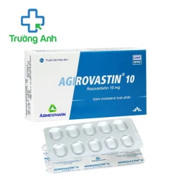 Agirovastin 10 Agimexpharm - Thuốc điều trị tăng cholesterol máu