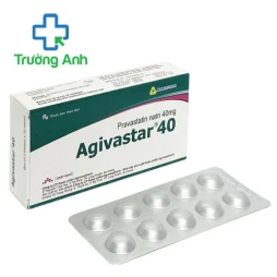 Agivastar 40 Agimexpharm - Thuốc điều trị tăng cholesterol máu