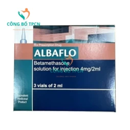 Albaflo 4mg/2ml Esseti - Thuốc corticosteroid điều trị nhiều bệnh hiệu quả