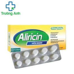 Aliricin - Viên ngậm điều trị viêm họng, viêm phế quản hiệu quả