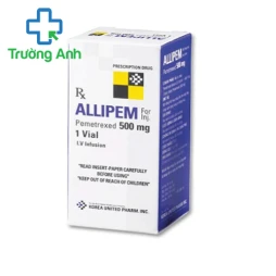 Allipem 500mg - Thuốc điều trị bệnh ung thư phổi của Hàn Quốc
