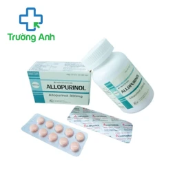 Allopurinol 300 Khapharco - Thuốc điều trị bệnh gout mãn tính hiệu quả