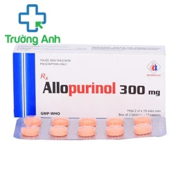 Allopurinol 300mg Domesco - Thuốc điều trị bệnh gút hiệu quả