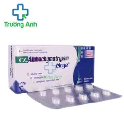 Alpha Chymotrypsin Eloge - Thuốc kháng viêm, điều trị phù nề hiệu quả