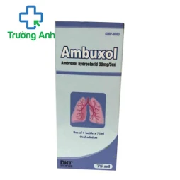 Ambuxol 30mg/5ml Hataphar - Thuốc làm tiêu chất nhầy hiệu quả