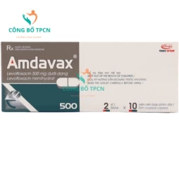 Amdavax 500 - Thuốc điều trị nhiễm khuẩn của Éloge France